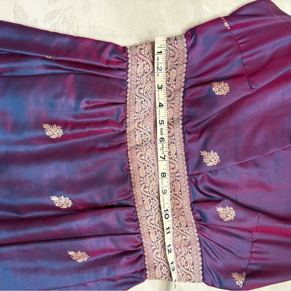 Vintage silk dress and matching coat and scarf - Picture 8 of 9